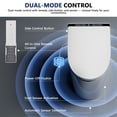 thumbnail image 5 of DV-1S0289-V3 Smart Toilet With Auto Open Lid, Auto Flush & Foam Shield Technology, Ada Comfortable Chair Height, Warm Air Dryer, Heated Seat & Night Light, Remote Control, 5 of 13