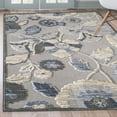 thumbnail image 2 of L'Baiet Nadia Blue Floral 8' x 10' Rug, 2 of 3