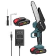 thumbnail image 2 of Motosierra 21V 6 Pulgadas Sierras De Poda Eléctricas Portátiles Recargable Pequeña Motosierra Para Dividir Madera Herramienta De Carpintería Con Una Sola Mano Para Jardín, 2 of 7