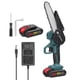 thumbnail image 2 of Motosierra 21V 6 Pulgadas Sierras De Poda Eléctricas Portátiles Recargable Pequeña Motosierra Para Dividir Madera Herramienta De Carpintería Con Una Sola Mano Para Jardín, 2 of 7