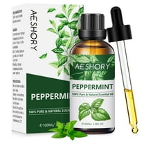 Aeshory 100% Pure & Natural Peppermint Essential Oil For Diffuser - 100ml/3.38 oz