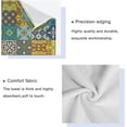 thumbnail image 4 of Dreamtimes Mexican Talavera Towel Set Absorbent Soft 3-Piece Bath Towel Hand Towel Washcloth Decorative Towels for Bathroom Gym Hotel Beach Swimming Pool, 4 of 7
