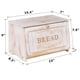 thumbnail image 4 of Caja de Pan de Madera Vintage HOMEKOKO 39x21x23 cm de Bambú, 4 of 7