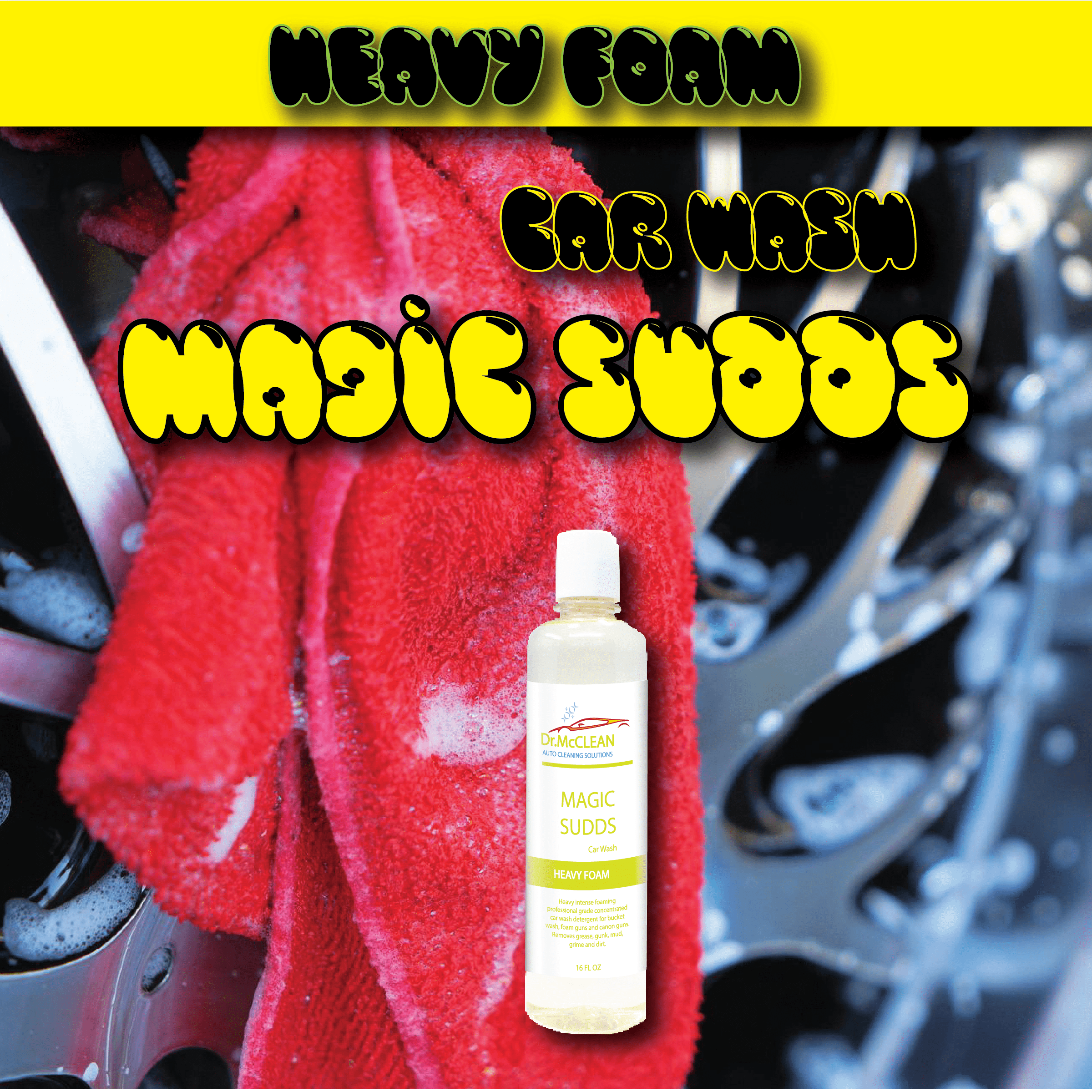 Magic Suds Car Wash Heavy Foam