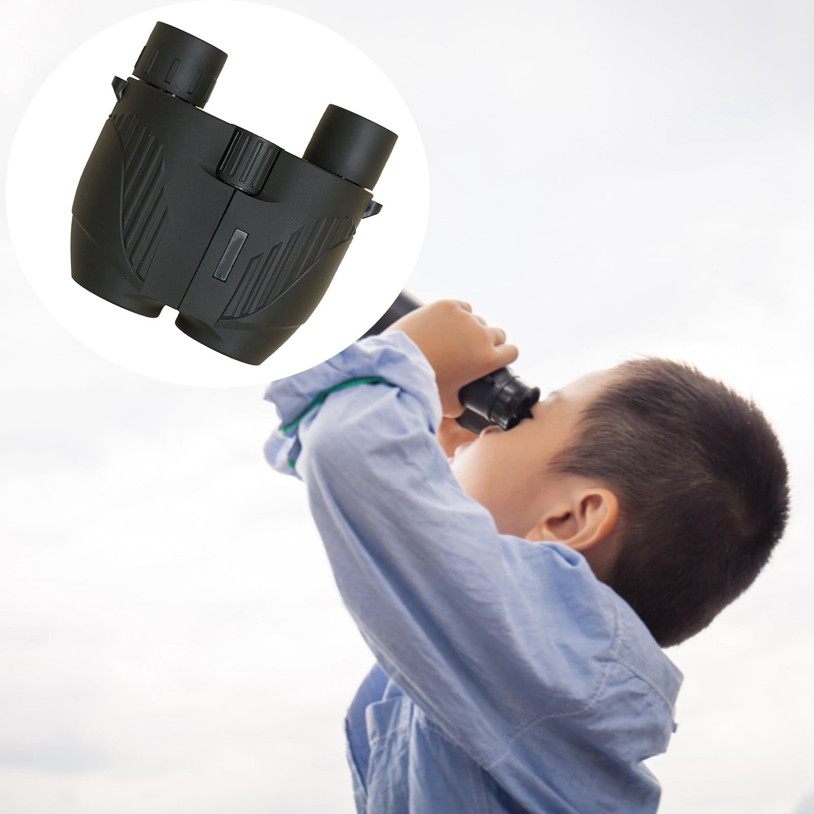 20X25 Compact Binoculars for Adults & Kids, Waterproof Easy Focus Binoculars with Large Eyepiece, Ideal for Bird Watching, Hiking, Concerts, and Travel