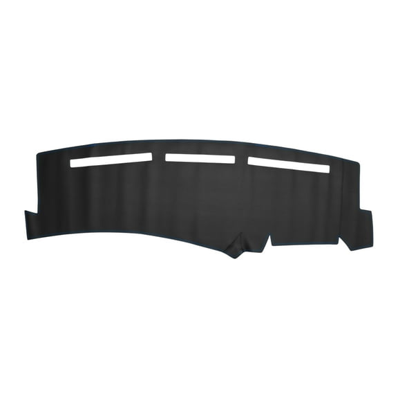 Dashboard Cover Dash Cover Mat Carpet for Chevy Silverado 1999-2006 Black Blue Faux Leather 1 Pc Anti-Slip Car Interior