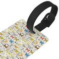 thumbnail image 3 of Kdxio Insects And Medicinal Herbs Luggage Tags Privacy Cover ID Label Suitcase Tags Identifiers For School Bags,Suitcases, 3 of 7