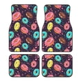 thumbnail image 1 of Honeii Donuts1 Print Car Foot Mat Four-Piece Set - Front & Rear Universal Car Floor Mats for SUVs, Trucks, Sedans, 1 of 7