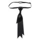 thumbnail image 4 of Corbata de hombre pre-atada Corbata de mujer pre-atada Corbatas pre-atadas Corbata para espectáculo Esquina cóncava negra, 4 of 9