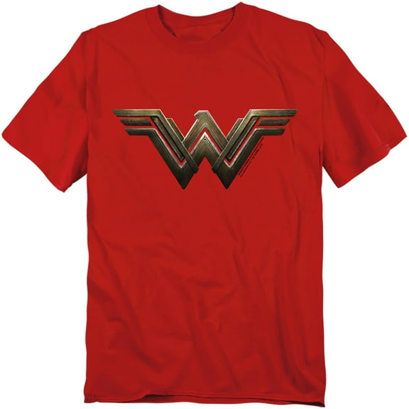 Wonder Woman Movie T-Shirt Wonder Woman Logo Unisex Graphic Tee For Men & Women Red 