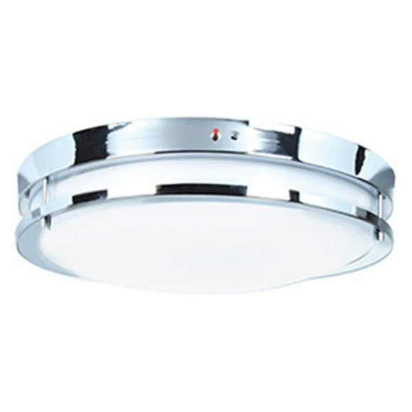 20464LEDEM-CH-ACR Éclairage d'Accès 4.25 x 12 Po. Support de LED de Secours Solero, Lentille en Chrome et Acrylique