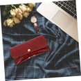 thumbnail image 3 of SURJDE Lunettes de Soleil Rouges Pochette de Rangement pour Lunettes Étui en Cuir pour Femmes, 3 of 7