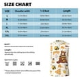 thumbnail image 6 of Bixox Men's Cute Bee Honey Jar Hive Bear Printed Shirt Sleeveless Fitness Tank Top-XX-Large, 6 of 7