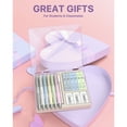 thumbnail image 7 of Four Candies Pastel Mechanical Pencil Set 6PCS 0.5 & 0.7 mm with 12 Tubes HB 2B Lead Refills, 3 Erasers, 9small Eraser Refills, Metal Clip For Drawing Artists College Writing 6 Colors, 7 of 7