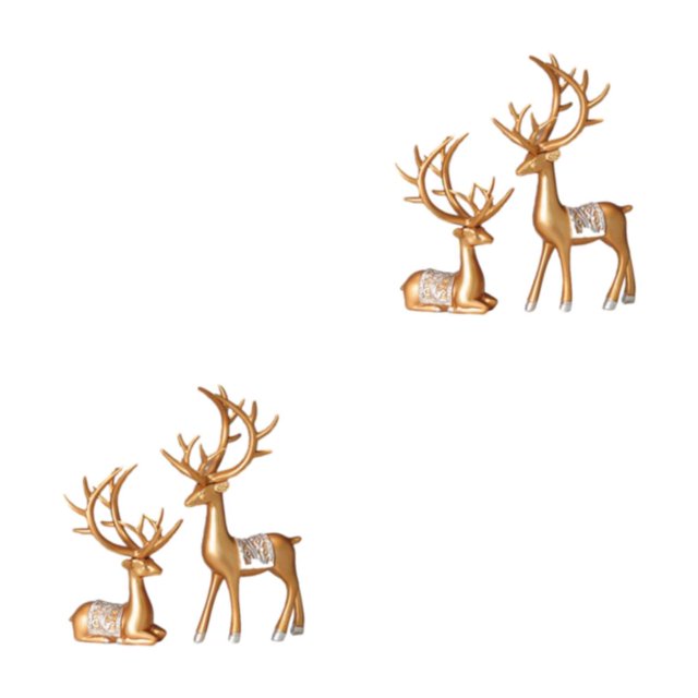 kurtrusly Decoration Living Suitable For Any Occasion Stylish Home Accents Add Charm Champagne Gold 2Set
