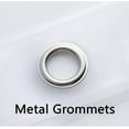 thumbnail image 6 of 70"x72" Shower Curtain Liner with 3 Magnets & 12 Metal Grommets Mildew Resistant, 6 of 11