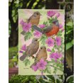 thumbnail image 3 of Carolines Treasures ASA2127GF Warbler Family Flag Garden Size, 3 of 3