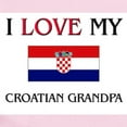 thumbnail image 2 of CafePress - I Love My Croatian Grandpa Infant Bodysuit - Baby Light Bodysuit, Size Newborn - 24 Months, 2 of 4