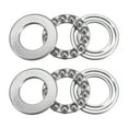 thumbnail image 1 of Unique Bargains 20x35x10mm S51104 Roulement à Billes en Acier Inoxydable avec Rondelles 2 Pack, 1 of 5