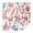 Pioneer Flower Floral-1, variant on Pioneer Flower Floral Print Pattern Square Tablecloth,Waterproof Square Table Cover,Wipeable Spillproof Washable Table Cover for Home Kitchen Party Decor 42"X42"(107x107cm)