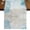 Blue, variant on Puerto Rico Flag Table Runner 36 Inches Long, Cotton Linen Table Runner Dresser Scarf, Modern Art Palm Tree American Flags Short Fabric Tablerunners for Dining Tables Wedding Holiday Party 13"x36"