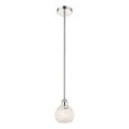 thumbnail image 4 of Innovations Lighting - White Mouchette - 1 Light Stem Hung Mini Pendant In, 4 of 7