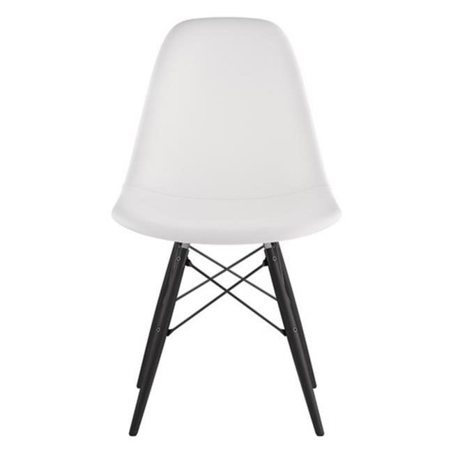NyeKoncept 331010EW3 32 x 18.5 x 21 in. Mid Century Dowel Side Chair