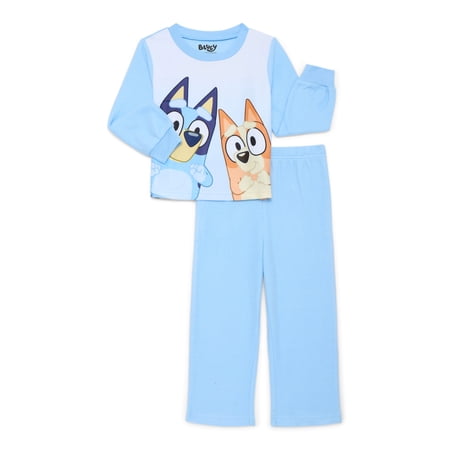 Character Toddler Long Sleeve Top and Pants, 2-Piece Pajama Set, Sizes 12M-5T