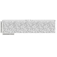 thumbnail image 3 of Ambesonne Black and White Fabric by the Yard Upholstery, Notes and Chord, 1 Yard, Black White, 3 of 5