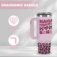 thumbnail image 4 of Mama Gifts 30 oz Purple Mommy Mom Cups Tumbler with Handle and Straw, Stainless Steel Travel Insulated, Leak-proof, Mothers Birthday Christmas Gifts for Women, Momma, Mama Mommy Water Cup, 4 of 6