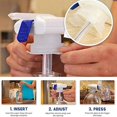 thumbnail image 4 of Presione el dispensador automático de agua, pajita eléctrica para bebidas, 2 unidades, 4 of 5