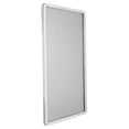 thumbnail image 4 of Signature Design by Ashley Brocky Accent Wall Mirror, White, Rectangular Metal Framed Mirror for Bathroom, Entryway or Living Room, 4 of 6