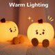 thumbnail image 5 of For Pumpkin Silicone Night Light Cute Pumpkin Tap Light 3 Gear Adjustable Brightness, 5 of 5