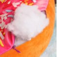 thumbnail image 4 of Cojín YONGSHENG relleno Donut redondo almohada juguete de peluche, 4 of 5