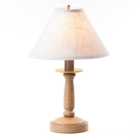 Irvins Country Tinware Butcher's Lamp in Americana Pearwood with Shade