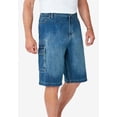 thumbnail image 5 of Liberty Blues Men's Big & Tall  Denim Cargo Shorts, 5 of 6
