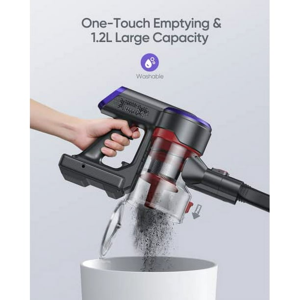BUTURE 33Kpa 400W Cordless Vacuum Cleaner Wireless Handheld Home Appliance  Removable Battery For Pet hair 55 Mins Time - AliExpress