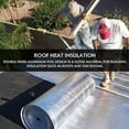 thumbnail image 5 of 39"W Reflective Foam Insulation Shield Core Radiant Barrier Double Sided Aluminum Layer Thermal Heat Shield, 5 of 9