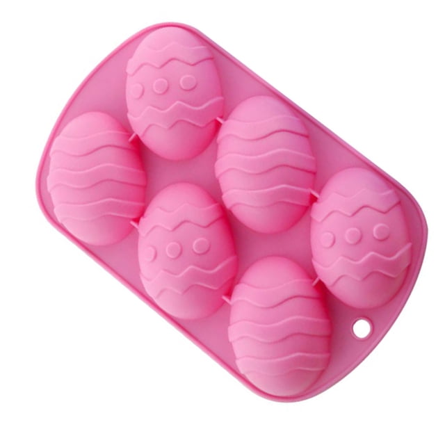 Advancent Molde de silicona Molde de pastel en forma de huevo de Pascua DIY Bandeja de hielo de chocolate Herramienta para hornear panadería casera, Verde Herramientas y accesorios para hornear Rosa Advancent HA003686-03