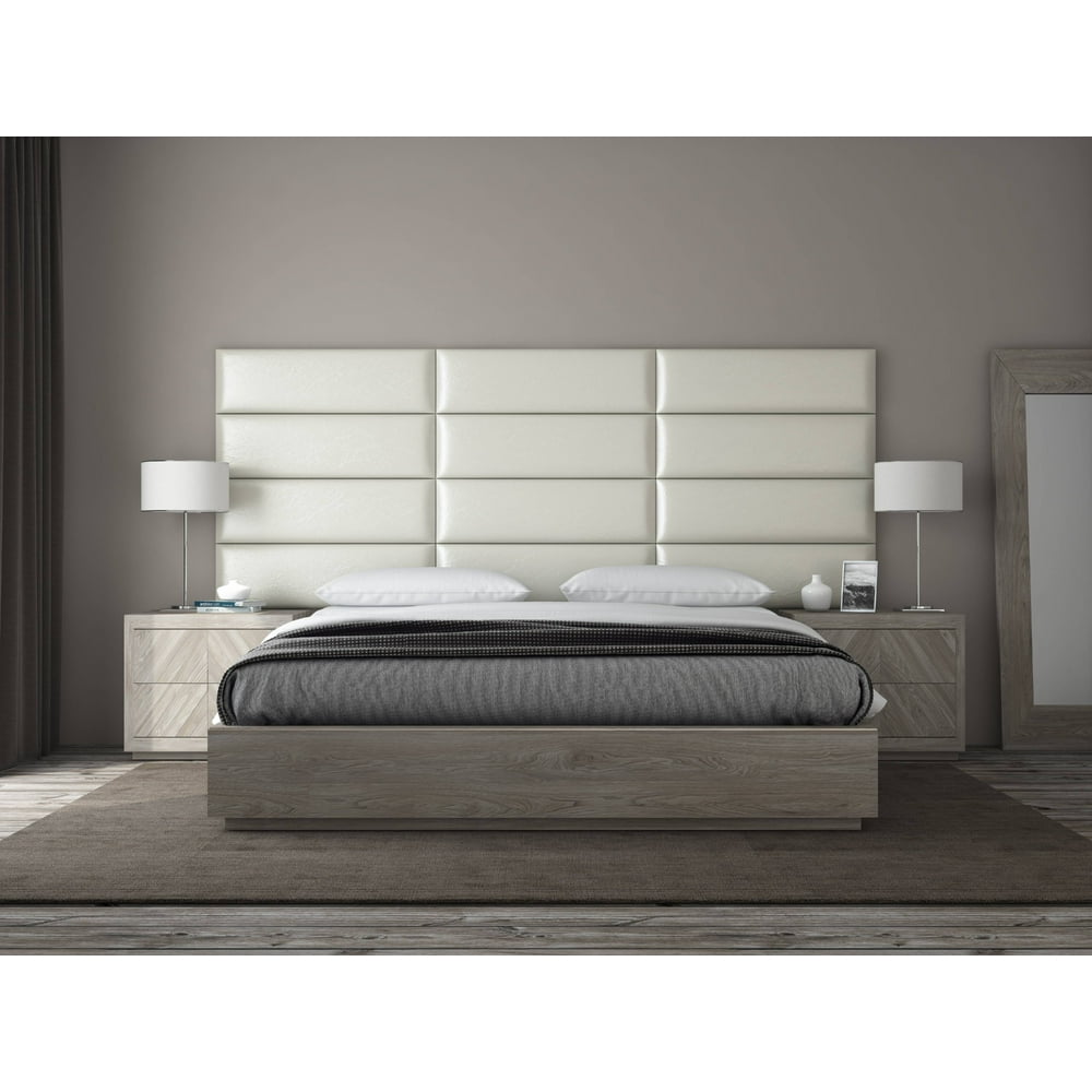 VANT Upholstered Headboards Accent Wall Panels Packs Of 4 Deluxe