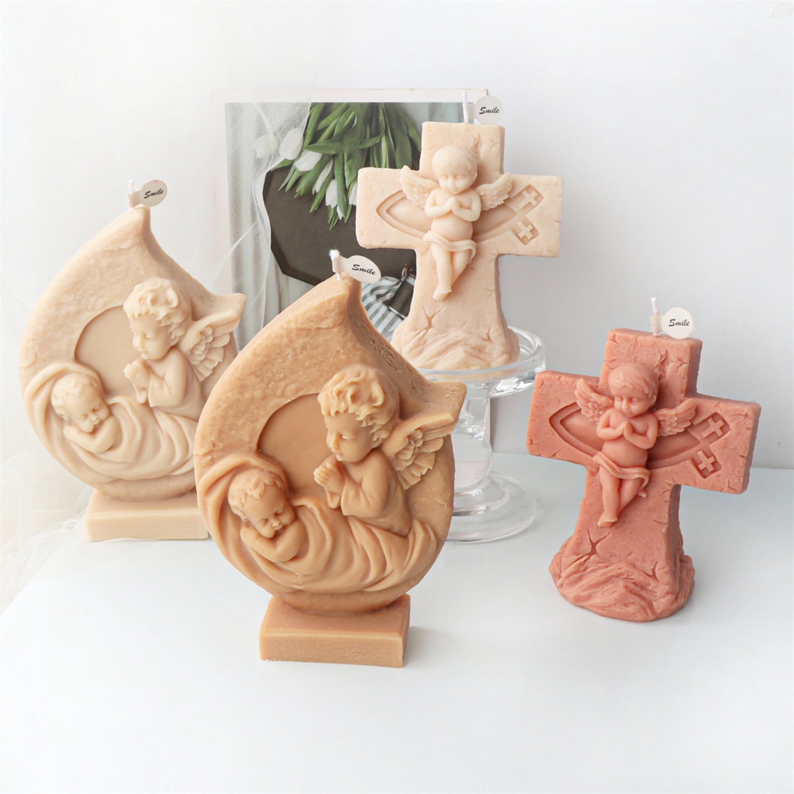 Photo Frame Fairy Silicone Mold Handmade Plaster Resin Soap Making Tools Home Decorations Crafts