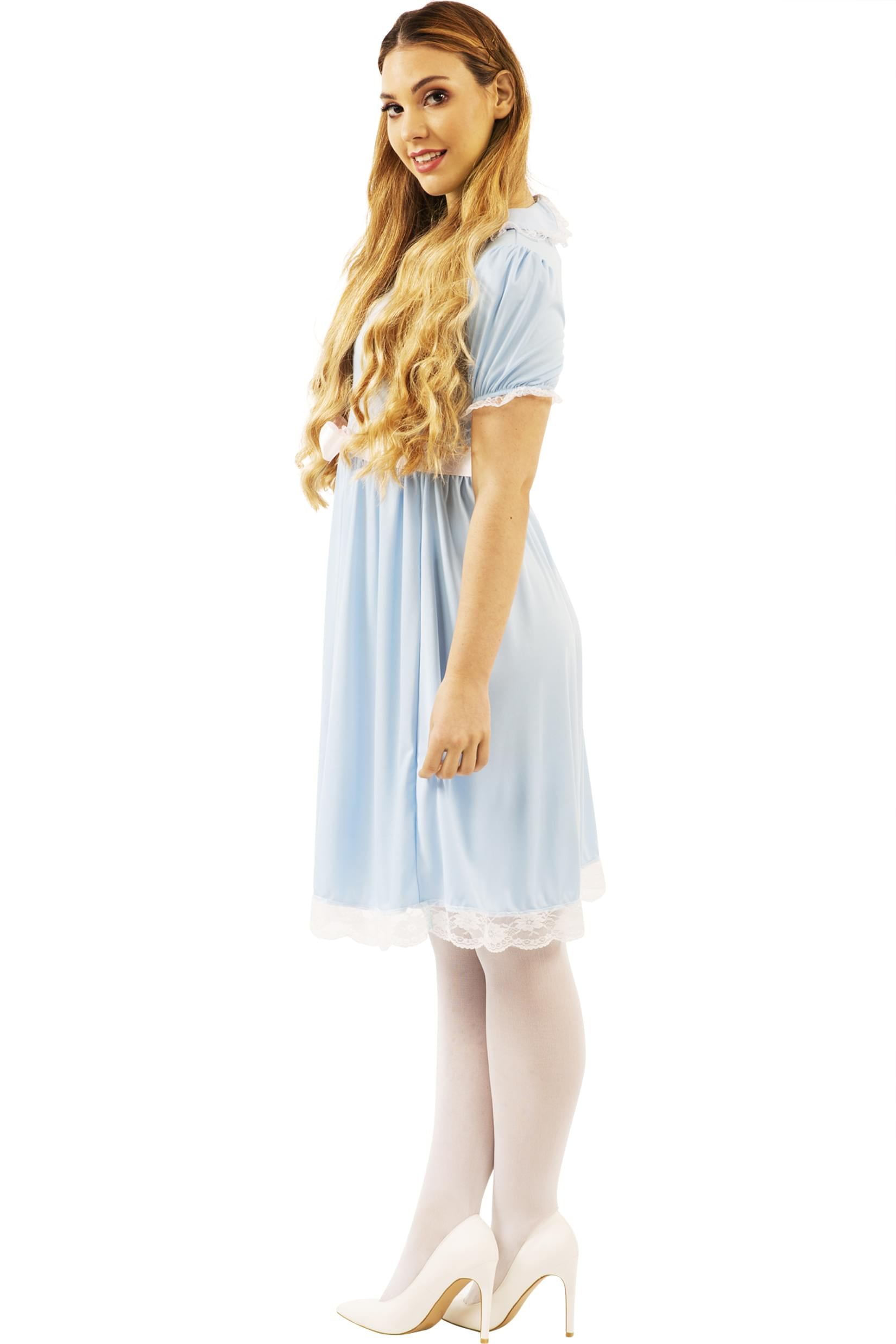 princess polly baby blue dress One-Shoulder Long Formal Dress with Teal Floral Print PromGirl
