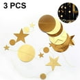 thumbnail image 1 of Twinkle Little Star Party Garland Glitter Hanging Moon Star Ornament Niños Cumpleaños Bday Baby Shower Boda Ramadan EID Graduation Party Supplies Zhivalor 221135-1, 1 of 4