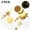 Gold, variant on Glitter Moon & Stars Garlands, Crescent and Twinkle Stars Paper Hanging Decorations for Birthday Party Baby Shower Engagement Wedding for Nursery Kids Room Home Bedroom,Gold