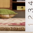 thumbnail image 6 of SAFAVIEH Classic Chedomir Floral Wool Area Rug, Ivory/Green, 7'6" x 9'6" Oval, 6 of 14