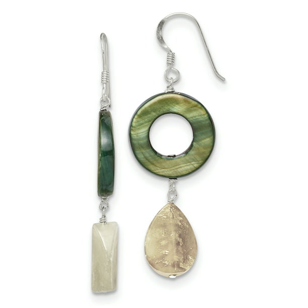 Primal Silver - Primal Silver Sterling Silver Jade and Green Mother of ...