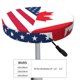 thumbnail image 4 of Balery USA Canada Flag Fundas de asiento para taburete de bar redondo de tela de terciopelo ajustables que protegen de arañazos y manchas para sillas de 14 a 17 pulgadas.-14 inch, 4 of 7