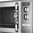 thumbnail image 4 of ZIATUBLES 6 PCS Refrigerator Door Handle Covers Anti-skid Soft Kitchen Appliance Gloves Fridge Dishwasher Oven Handle Sleeve Protector Cozy Home Decor, Hibiscus Flower Green, 4 of 7