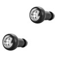 thumbnail image 1 of Destyer ABS High-end Texture Gear Knob For Fashionable And Modern Look Good Hand Feeling Easy Installation without Adapter Height 9.8cm 2Set, 1 of 6