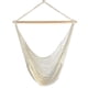 thumbnail image 1 of Cómoda silla colgante grande de algodón, hamaca de cuerda, uso en interiores y exteriores, 1 of 3